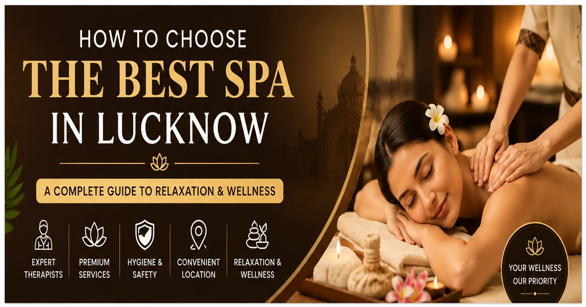 How to Choose the Best Spa in Lucknow: A Complete Guide to Relaxation and Wellness