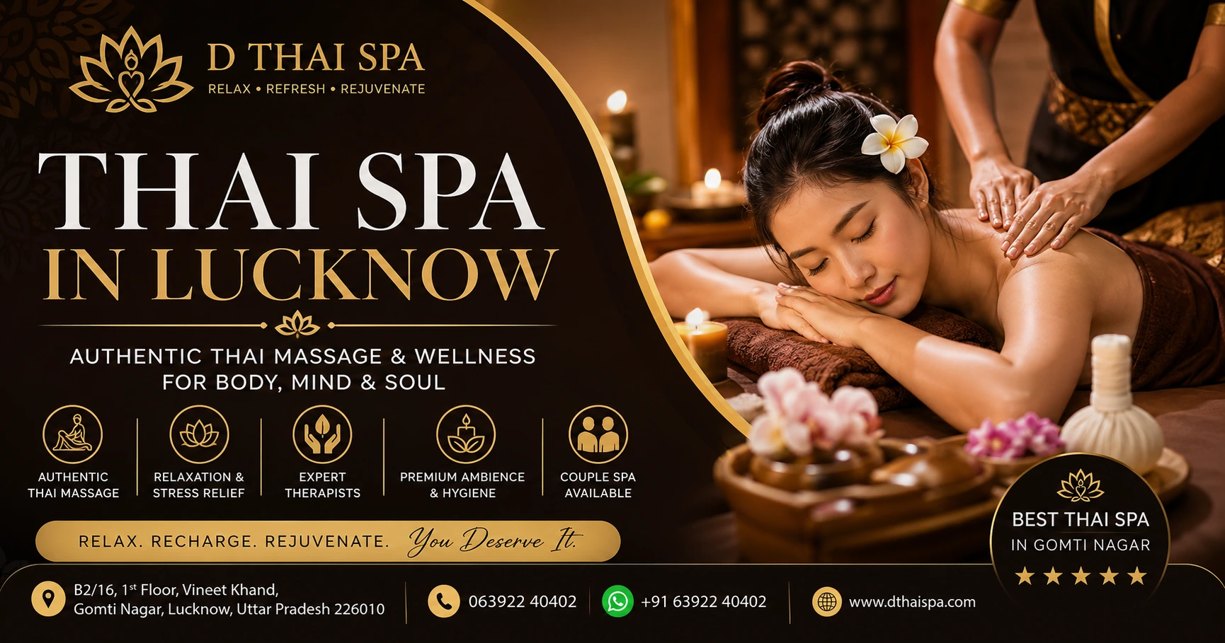 Thai Spa in Lucknow: Experience Authentic Wellness, Relaxation, and Rejuvenation